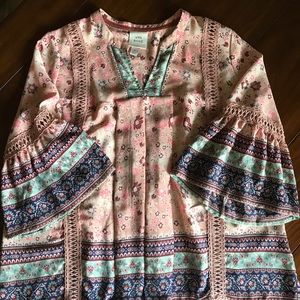 Boho top by Knox Rose NWOT